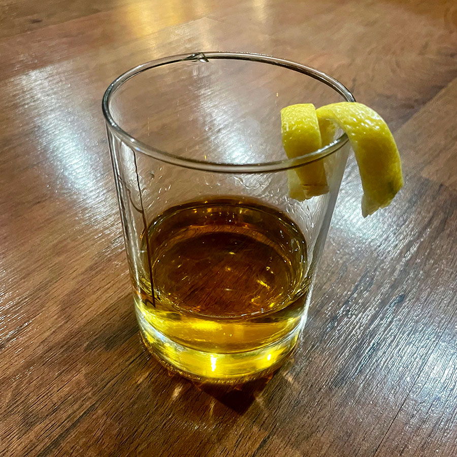 Whiskey with Lemon