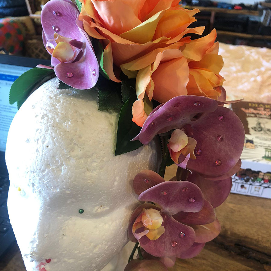 DIY Floral Headdress